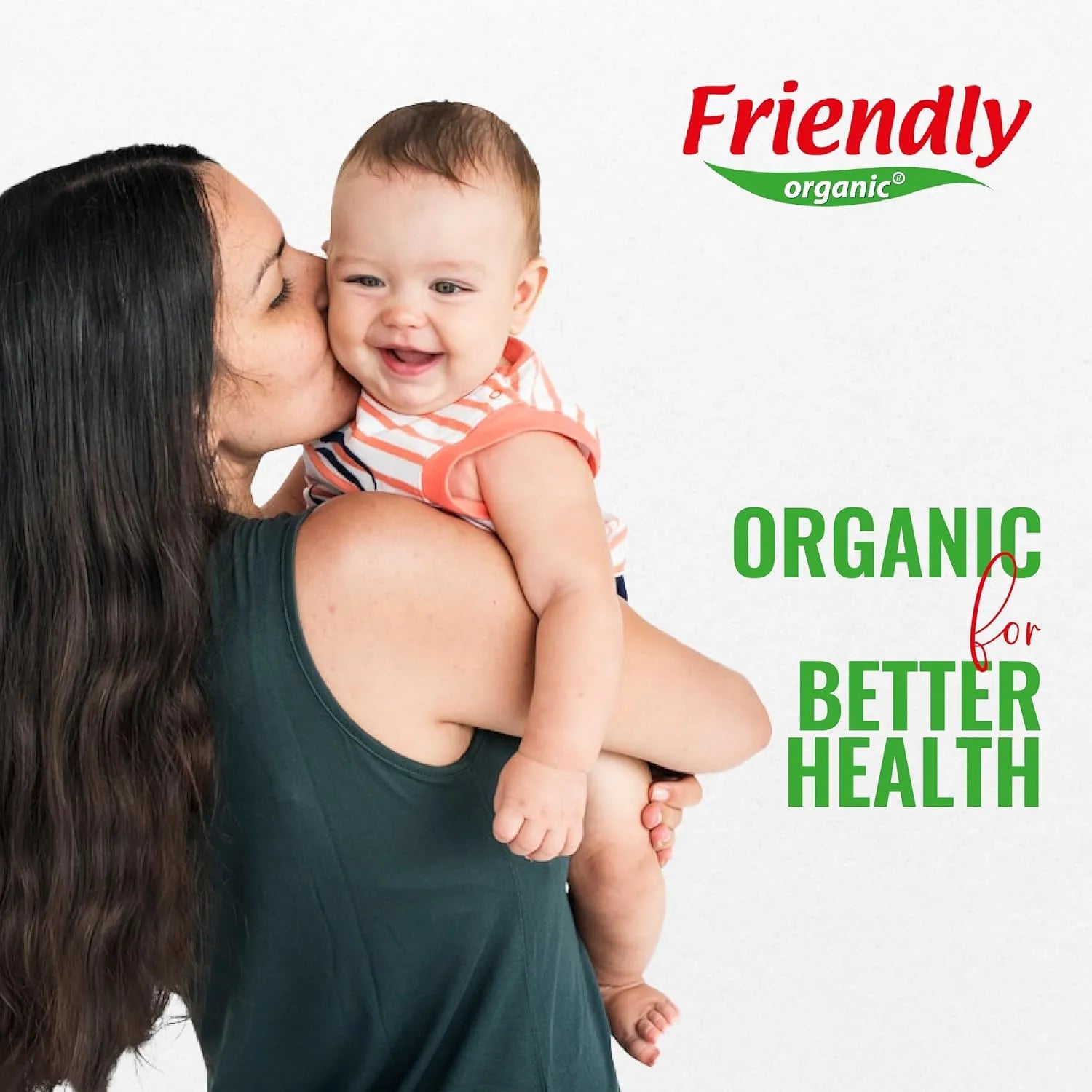 Friendly Organic Perfume Free Baby Shampoo & Body Wash (400 ml)