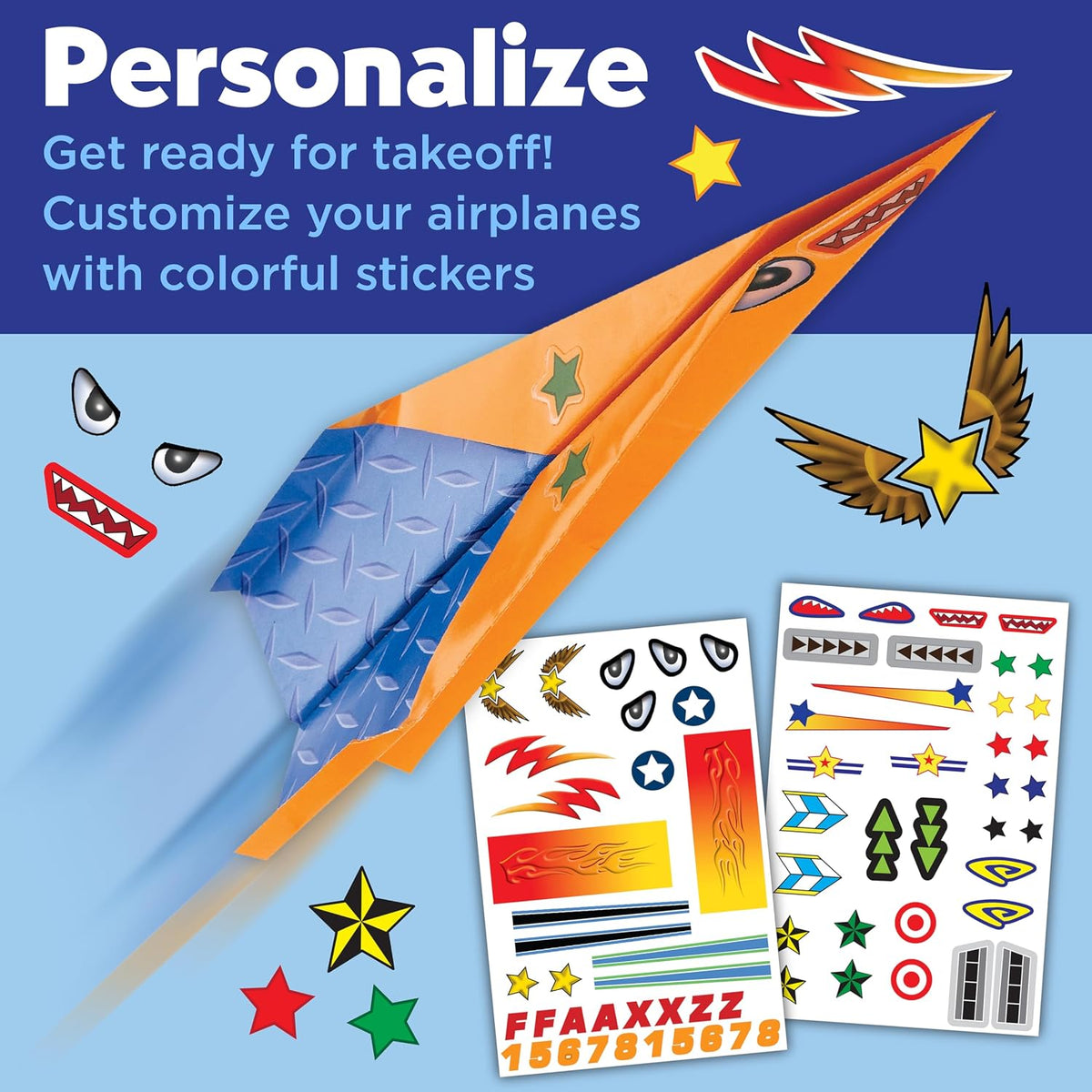 Creativity for Kids Paper Airplane Squadron Mini Kit