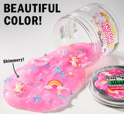 Crazy Aaron's - Slime Charmers® Unicorn Dream Bright Pink Water Slime