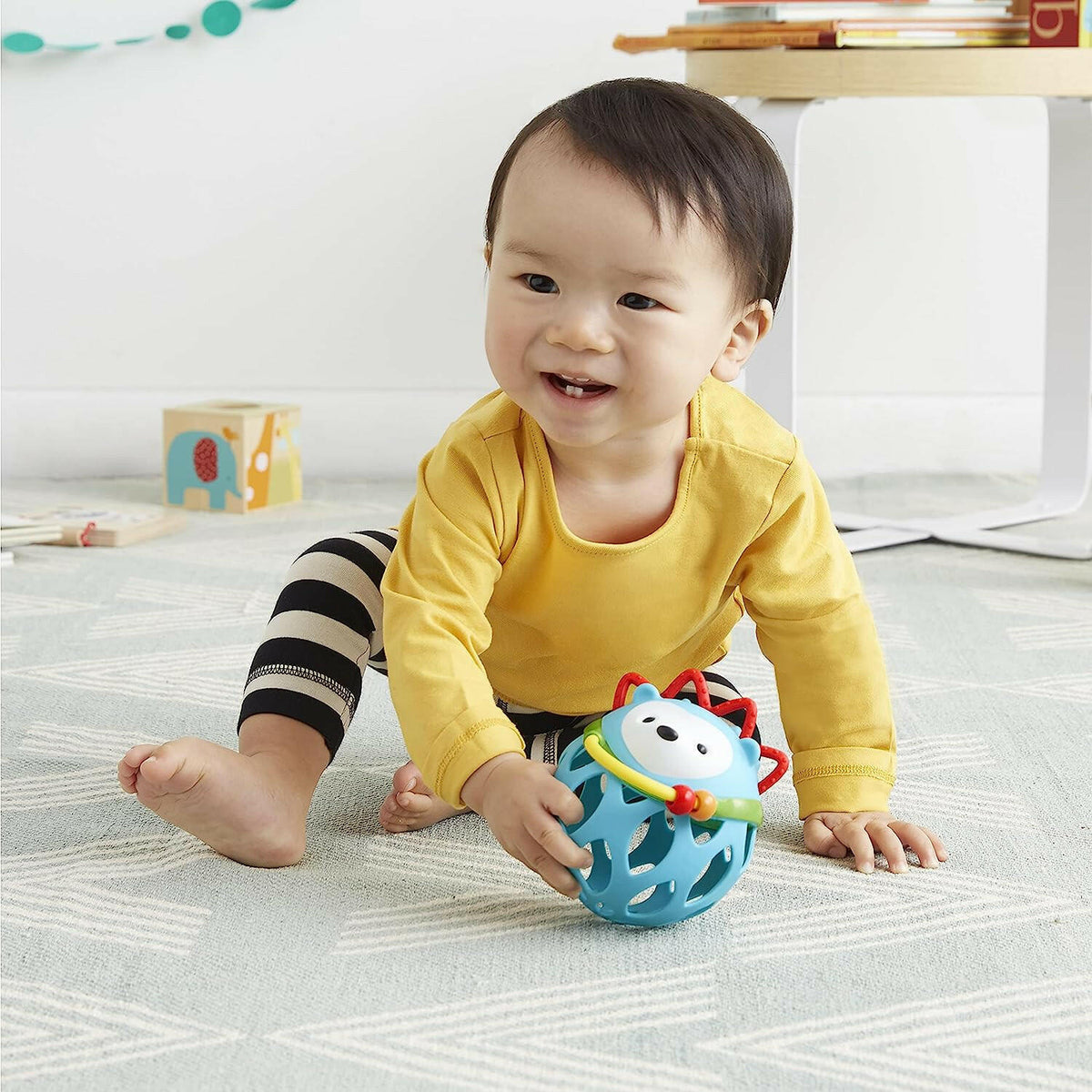 Skip Hop Explore & More Roll Around Rattle Hedgehog.