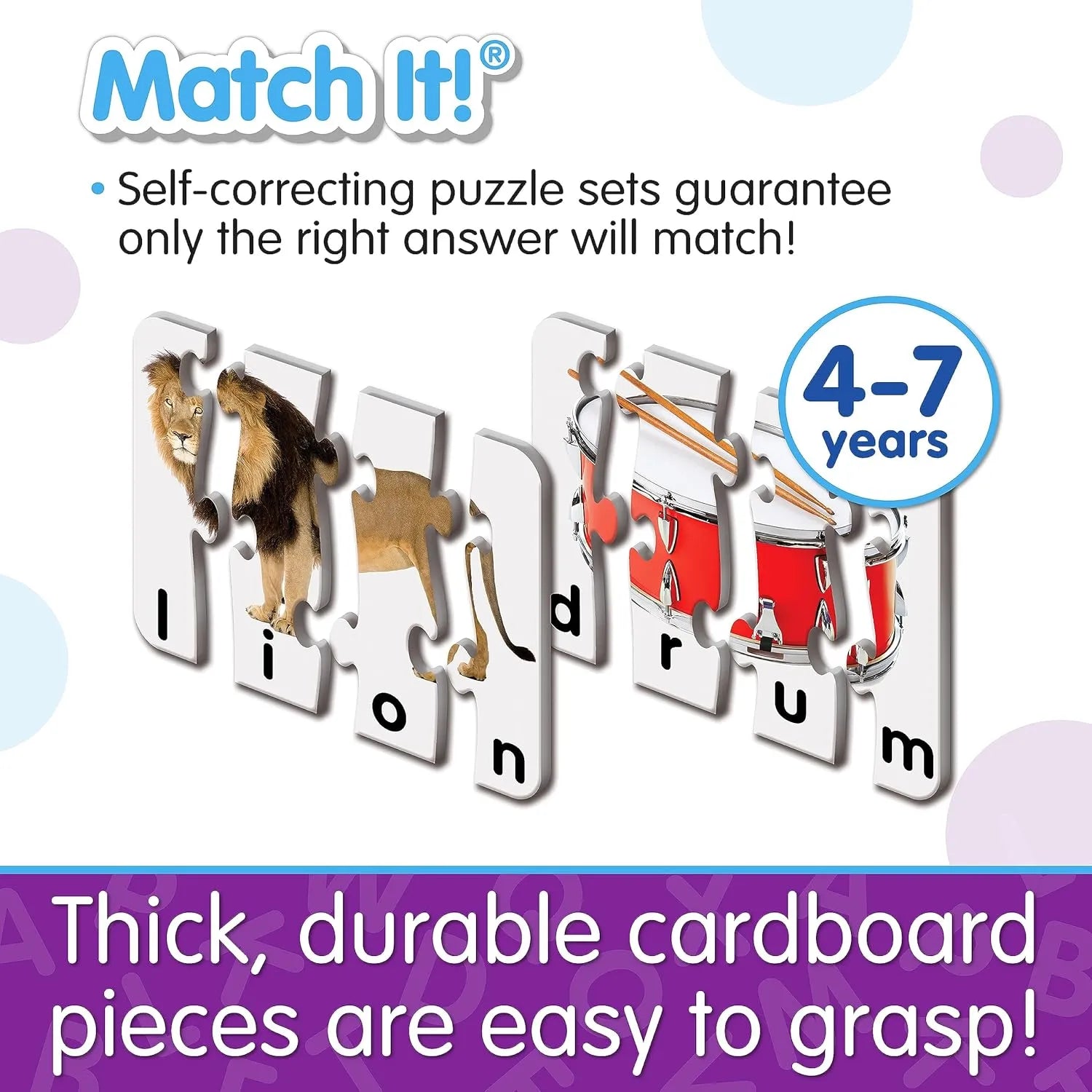 The Learning Journey Match It! Letter Words