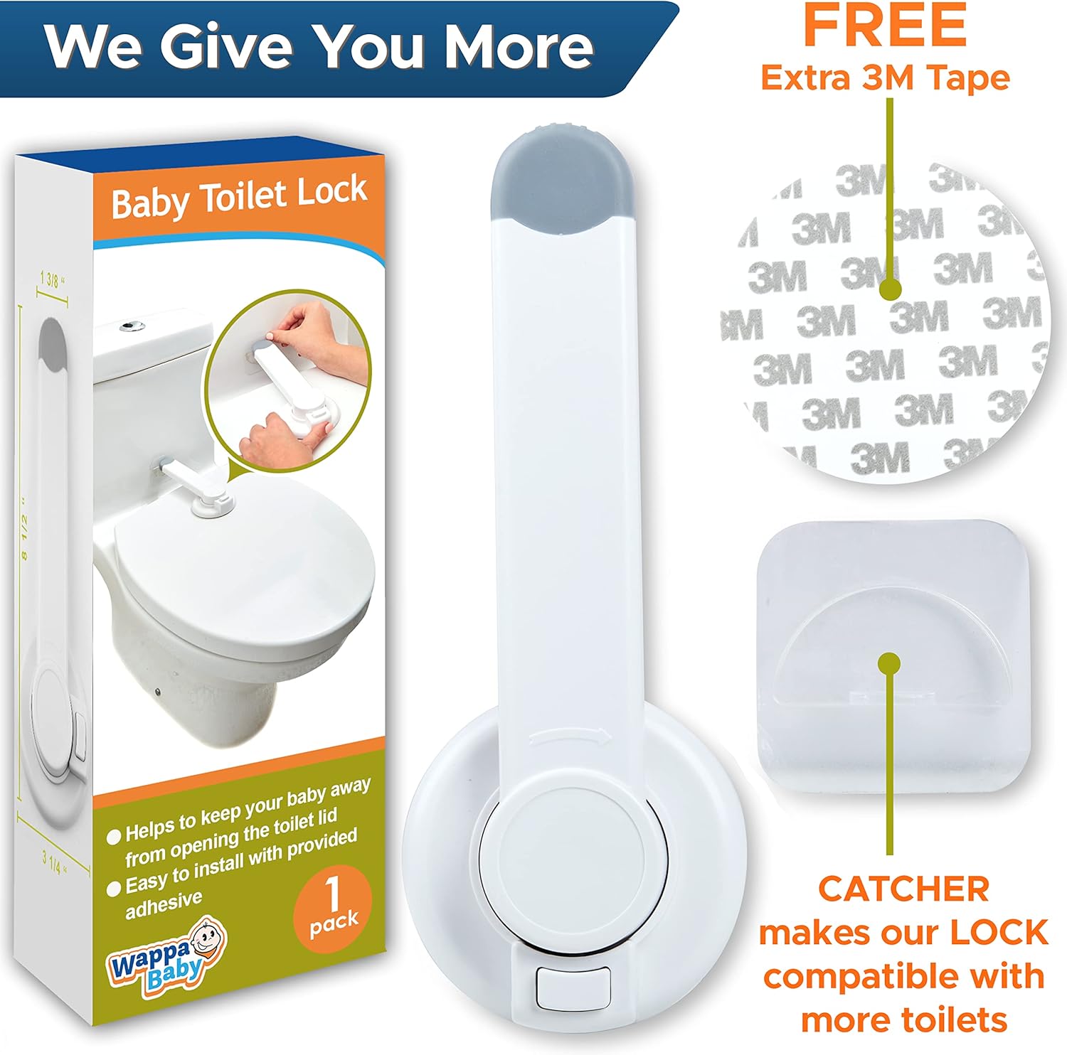 Baby Toilet Lock by Wappa Baby