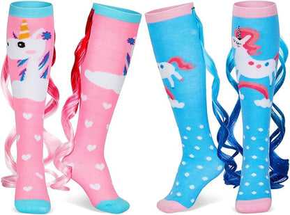 Tarpop Unicorn Socks for Woman 2 Pairs