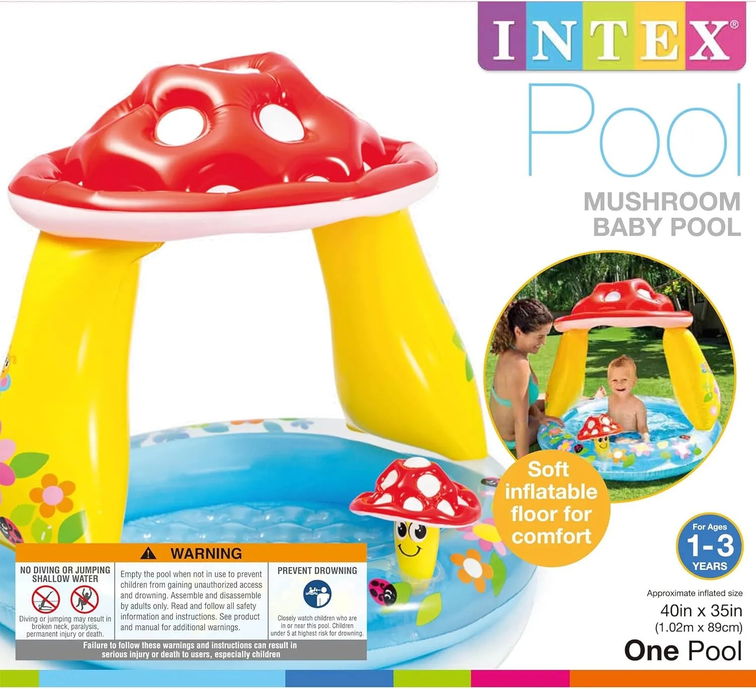 Intex Mushroom Baby Pool