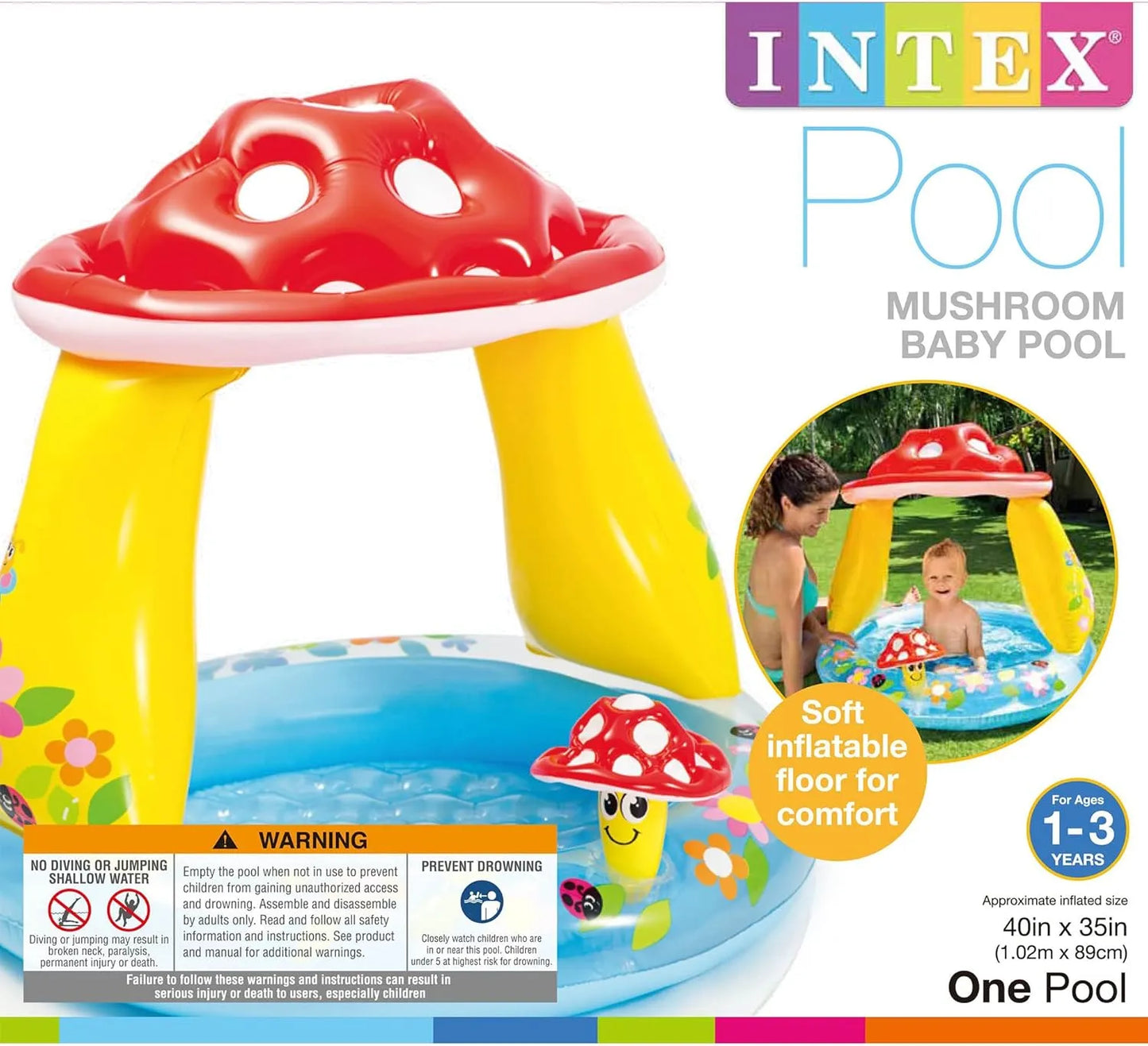 Intex Mushroom Baby Pool