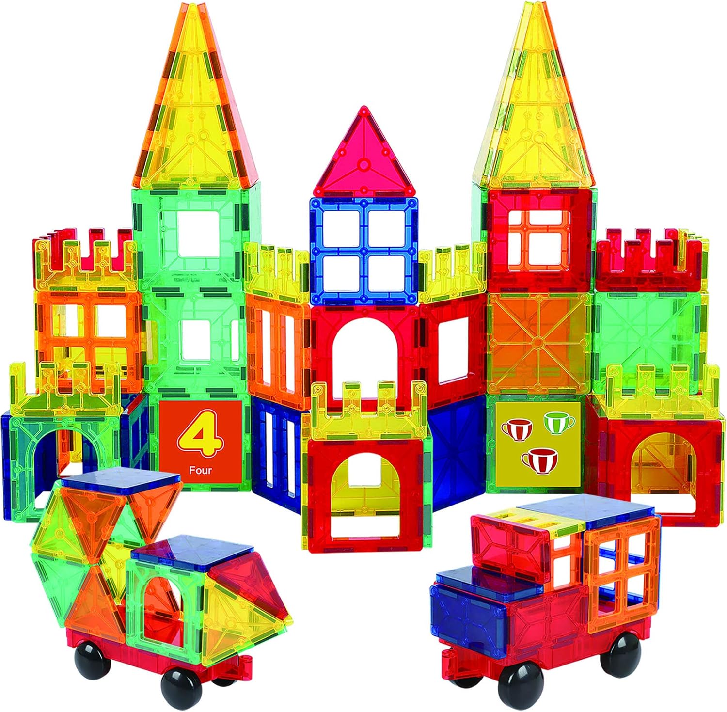 Onshine Magnetic Building Tiles (108 Pcs)