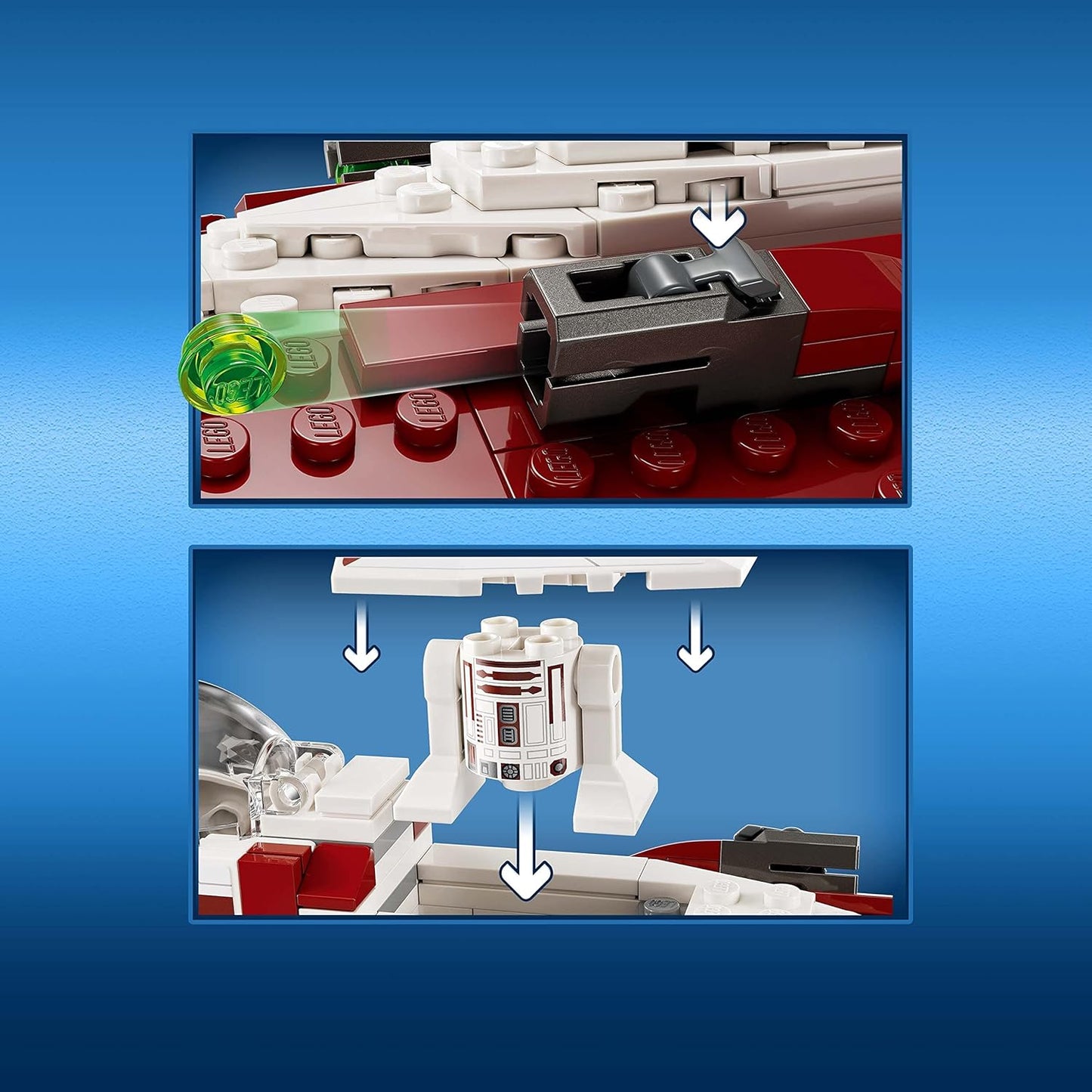 LEGO Star Wars Obi-Wan Kenobi’s Jedi Starfighter – 282 Pcs