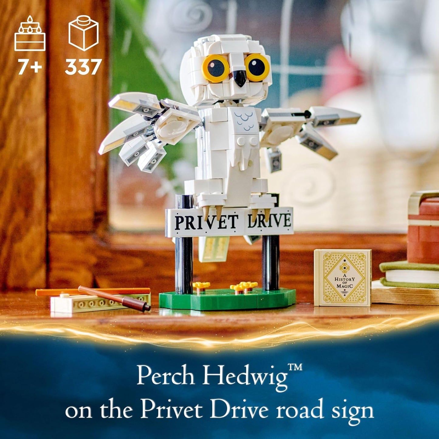 LEGO Harry Potter Hedwig at 4 Privet Drive – 337 Pcs