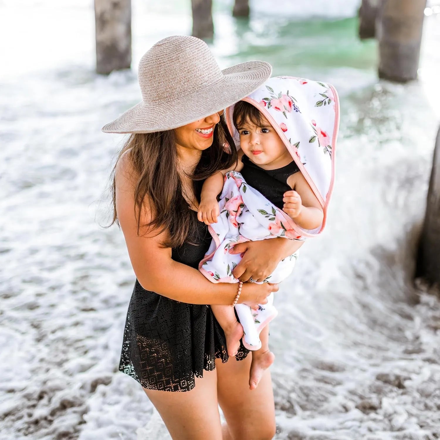 Little Unicorn Hooded Infant Towel
