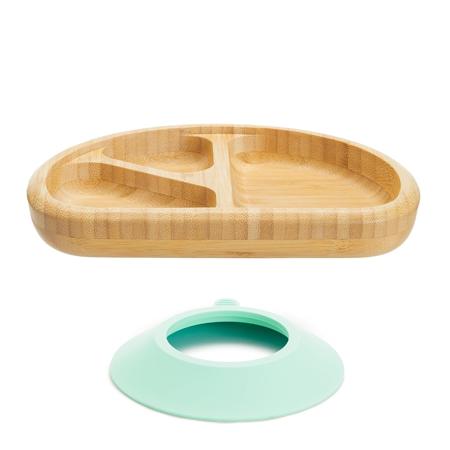 Munchkin Bambou Divided Suction Plate