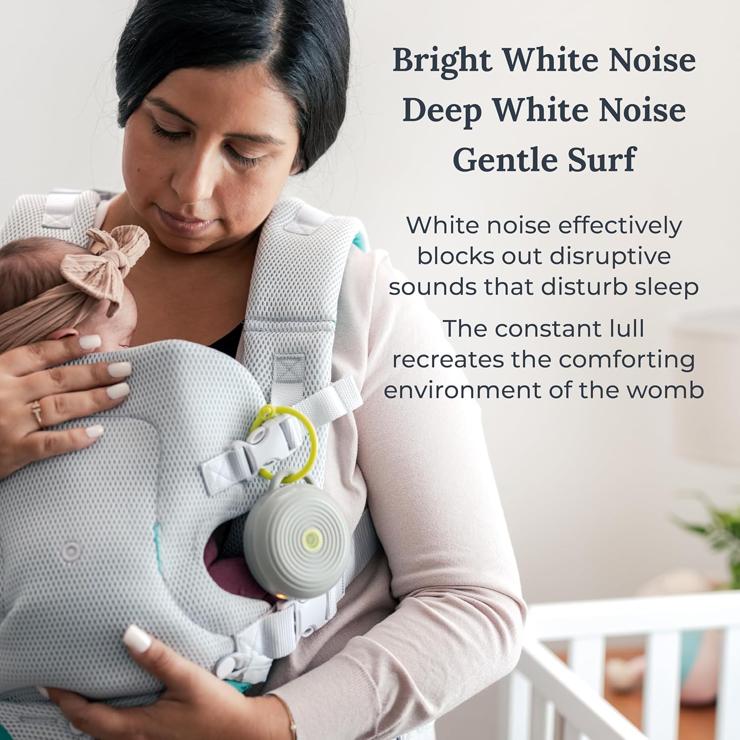 Yogasleep Baby Hushh Portable White Noise Sound Machine