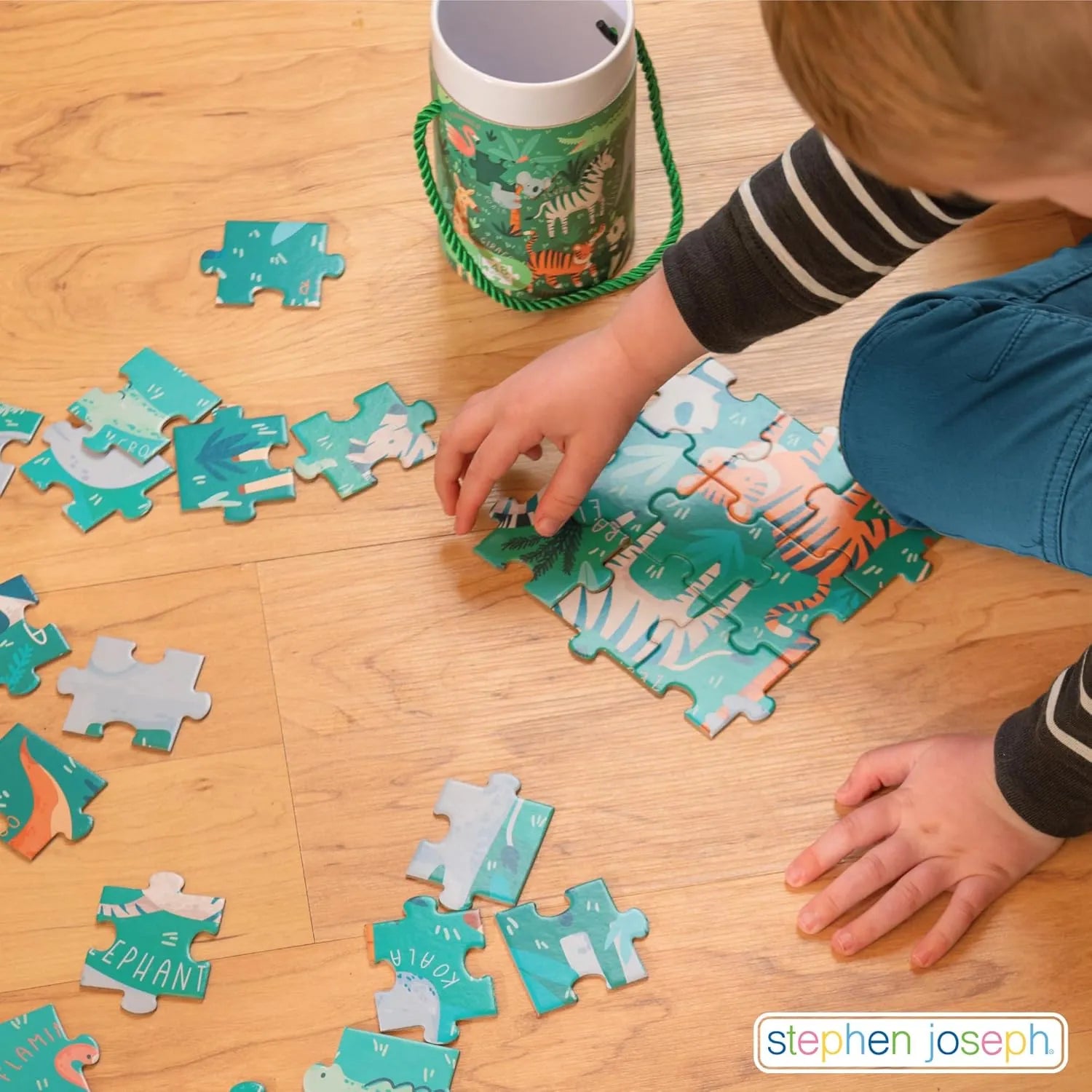 Stephen Joseph Educational Puzzle (48 Pcs)