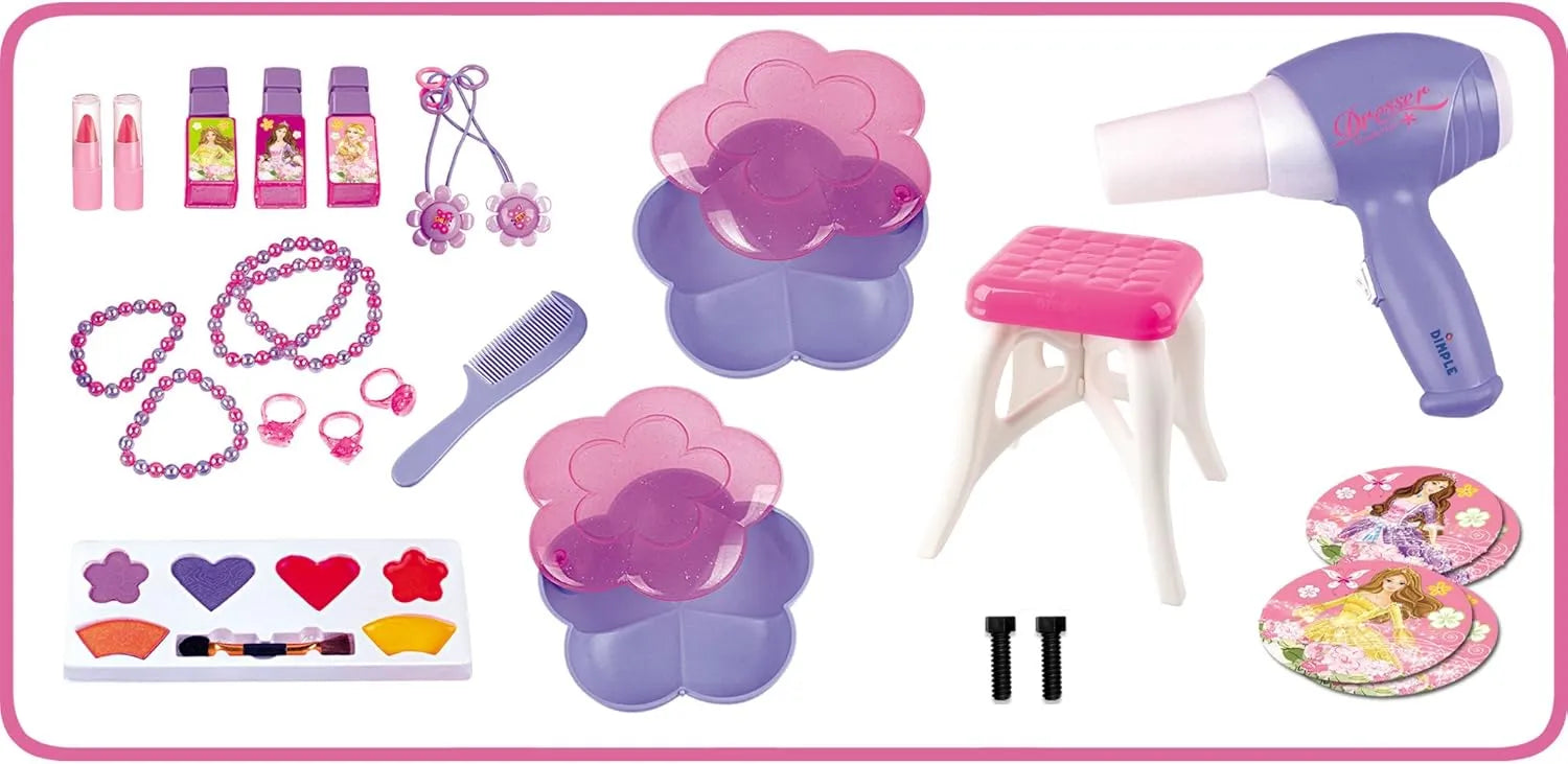 Dresser with Music and Light Set (Pink/Purple)