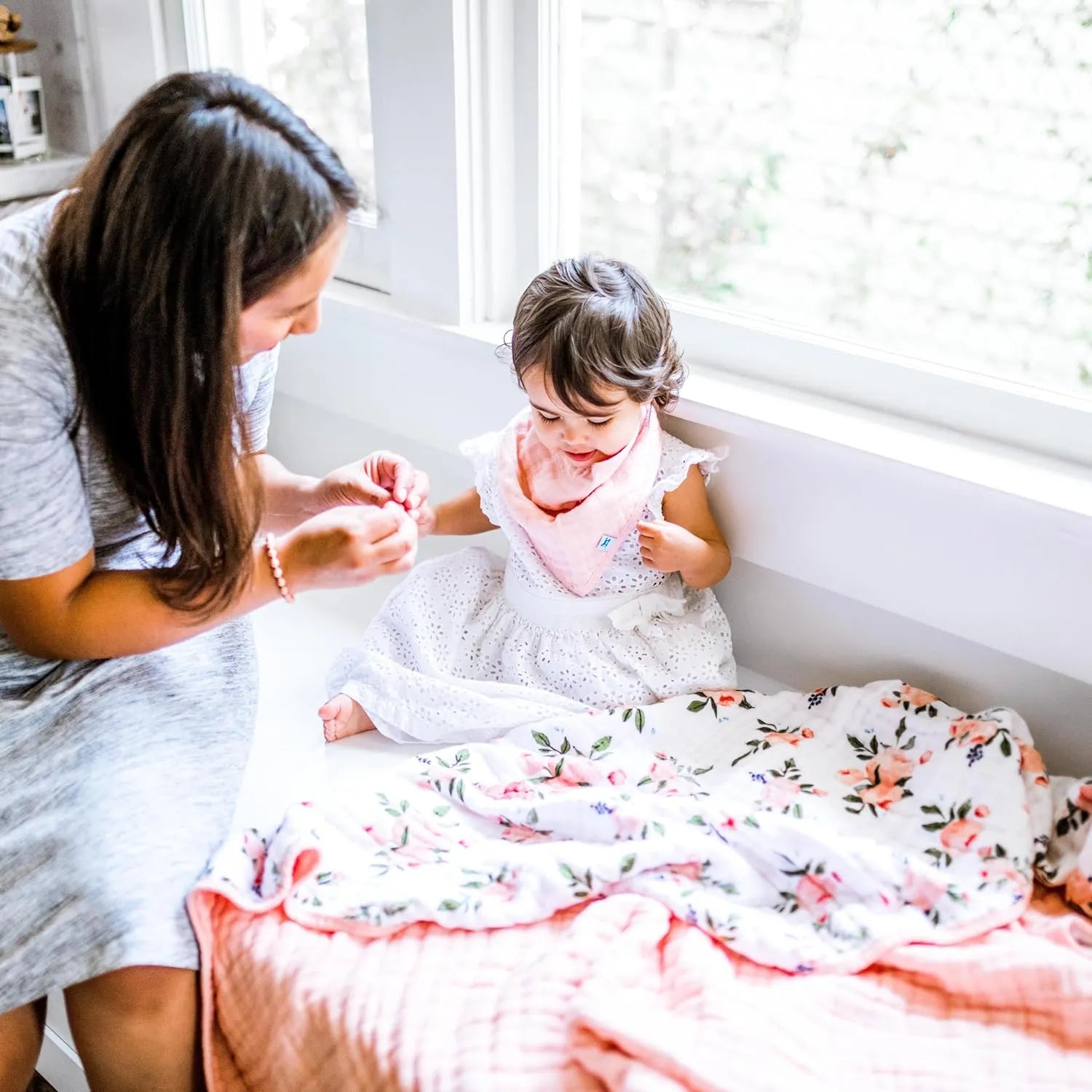 Little Unicorn Cotton Muslin Baby Blanket