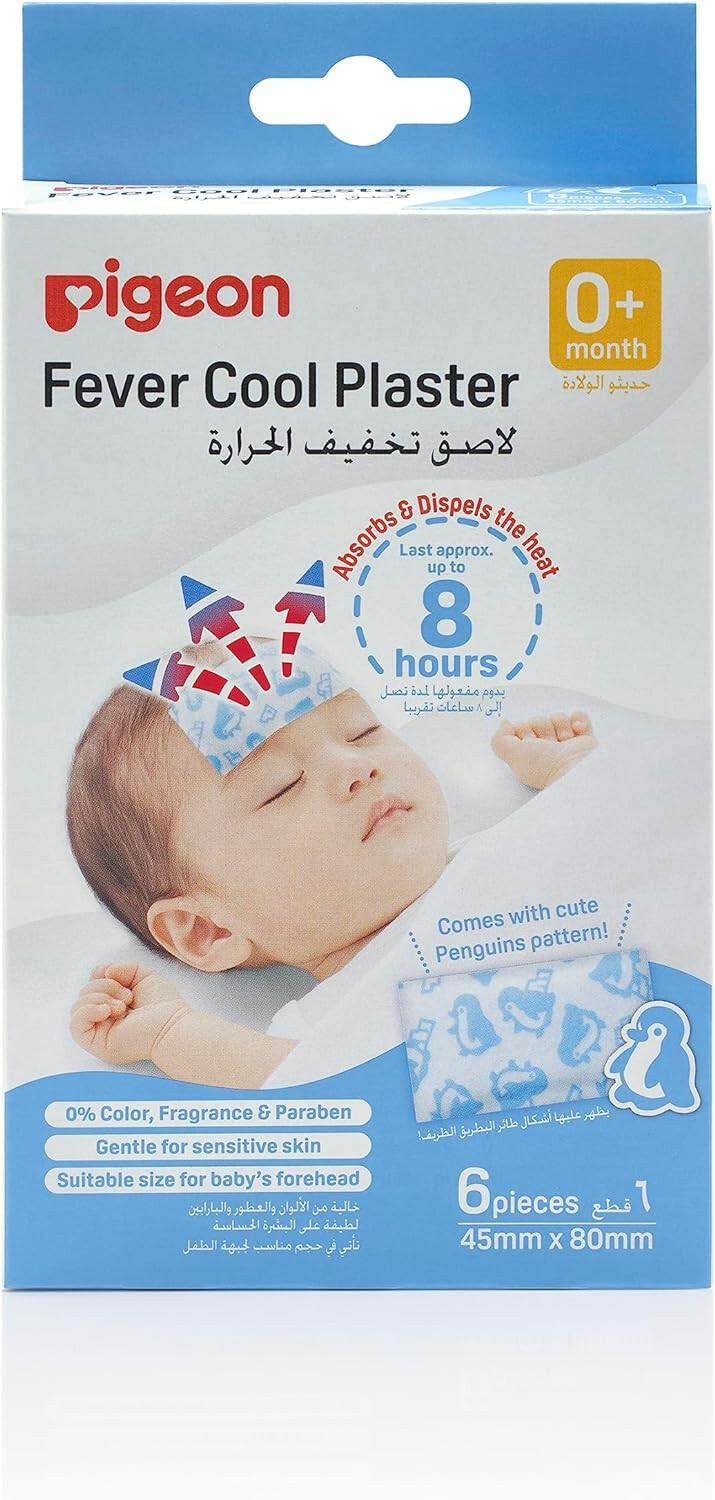 Pigeon Fever Cool Plaster 6 Pcs, 0m+