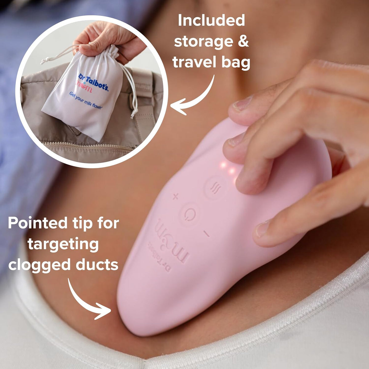 Dr. Talbot's Lactation Massager Silicone Breastfeeding Support Tool