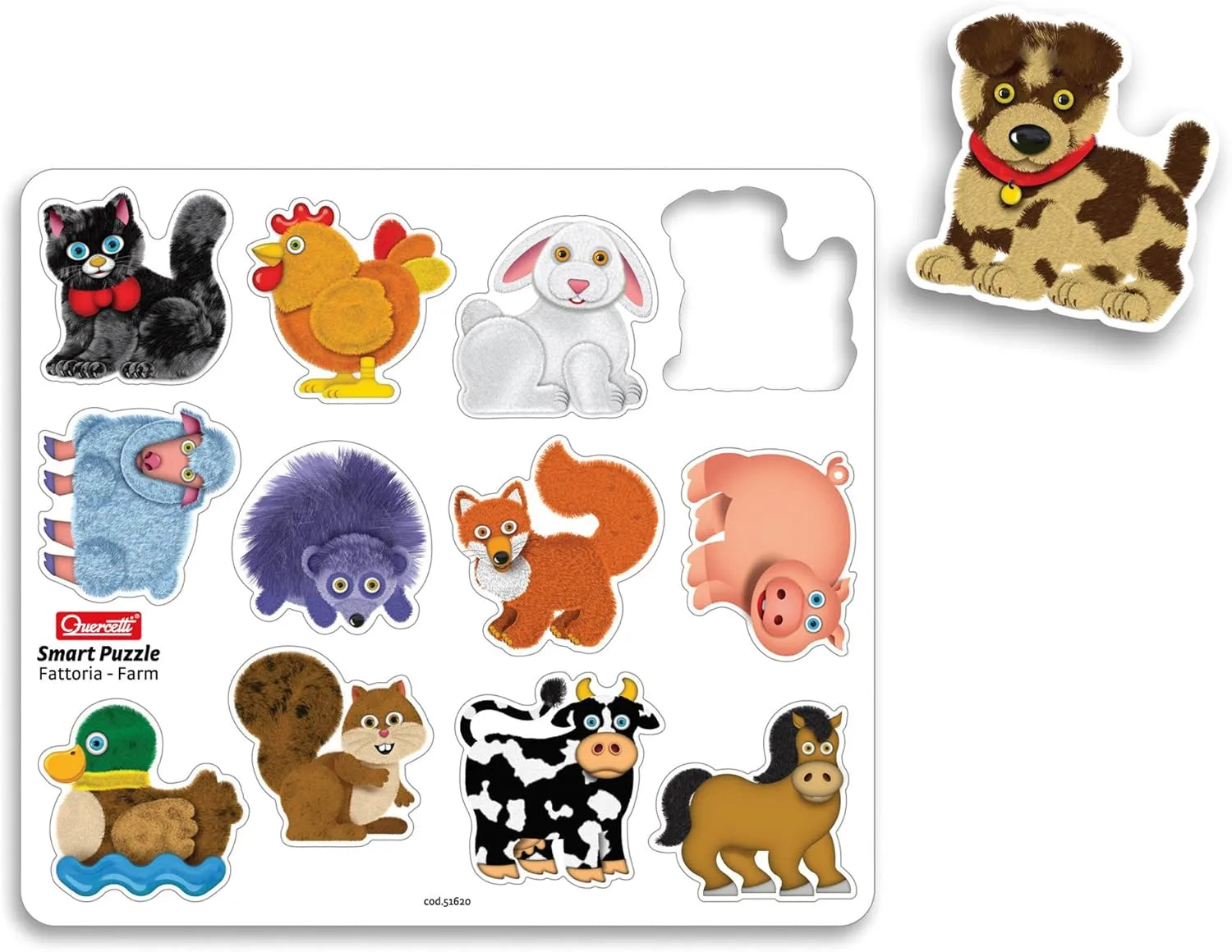 Quercetti Smart Puzzle Farm