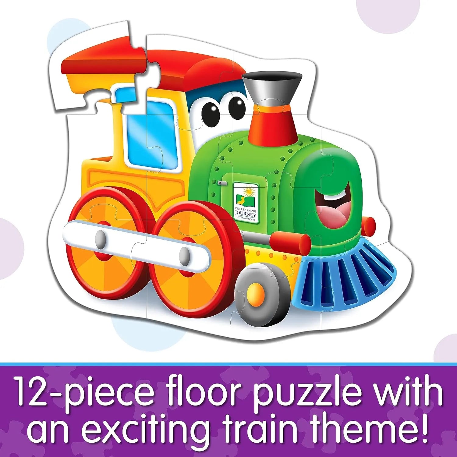 The Learning Journey My First Big Vehicle Floor Puzzles (Train)