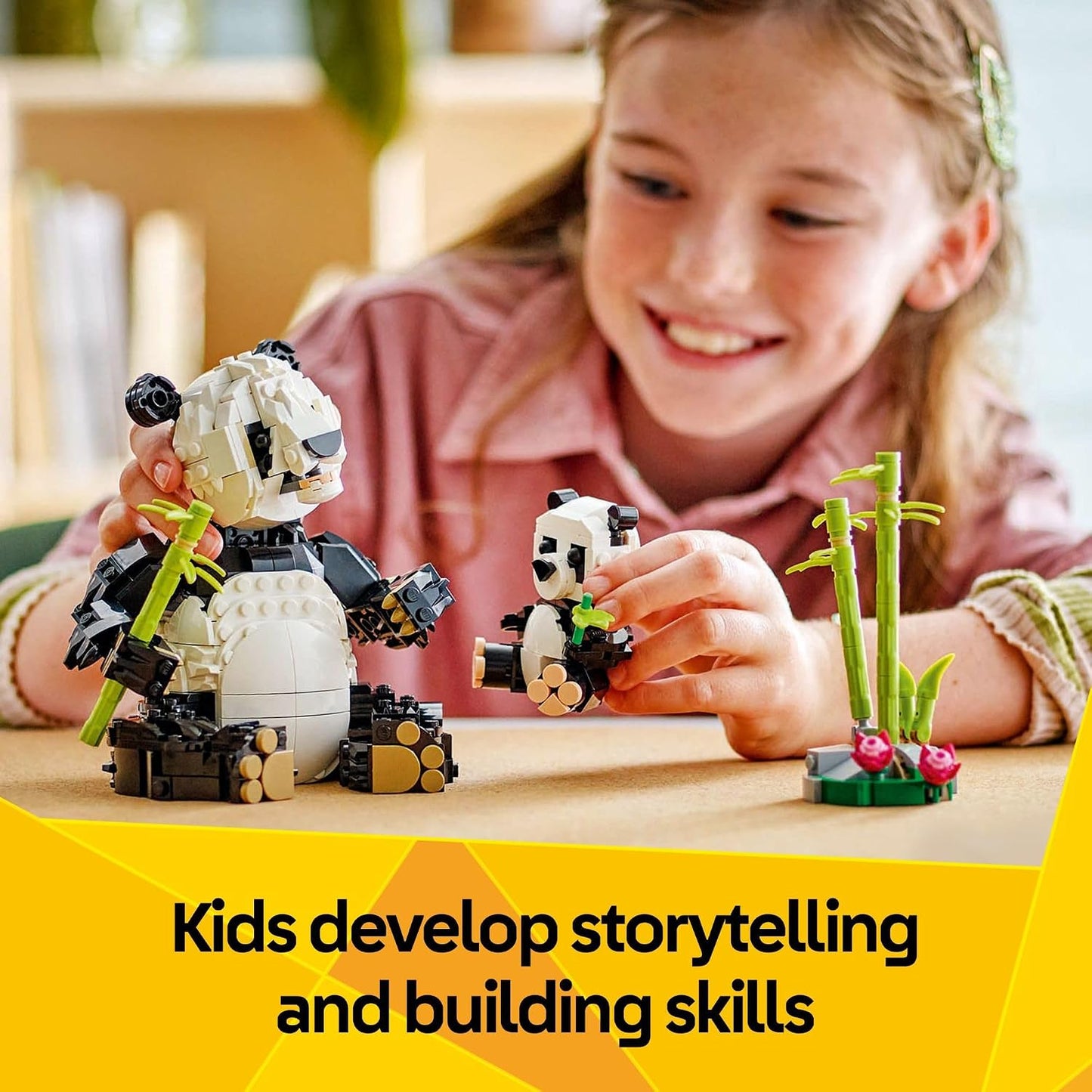 LEGO Creator 3in1 Cute Animals Panda Family – 626 Pcs