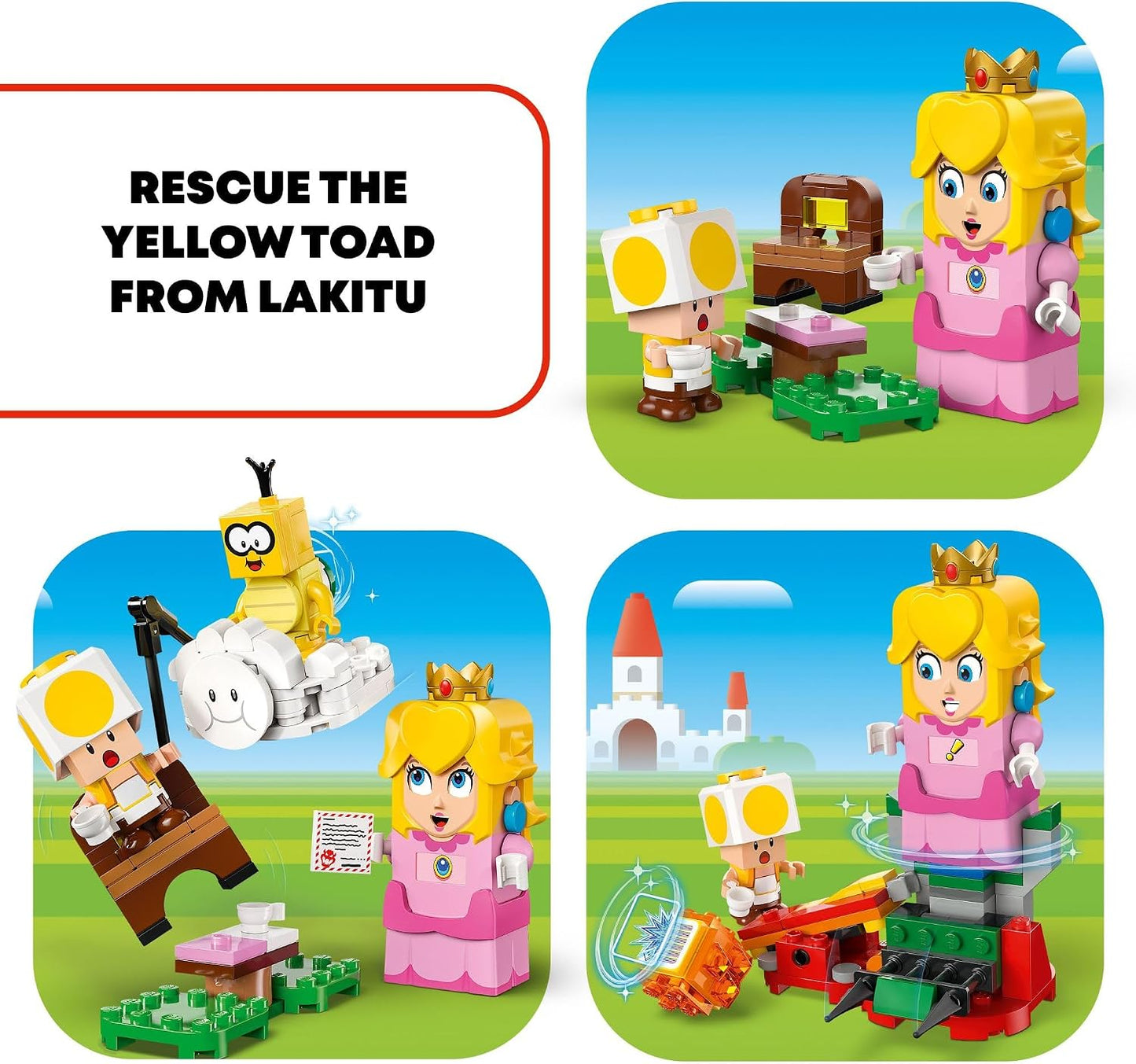 LEGO Super Mario Adventures with Peach Starter Course – 354 Pcs