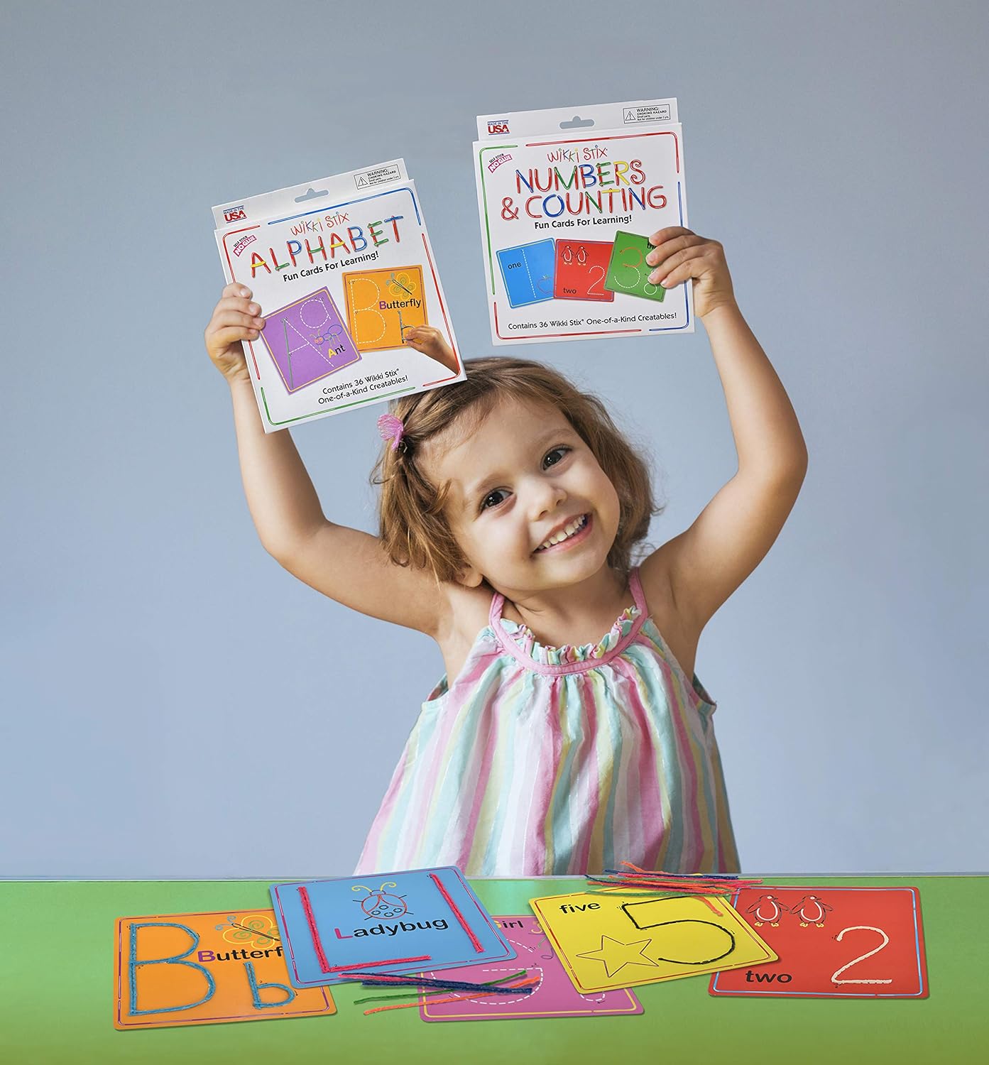 Wikki Stix Alphabet Fun Cards for Learning