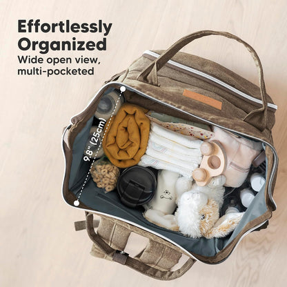 Keababies Original Diaper Bag (Coffee Brown)