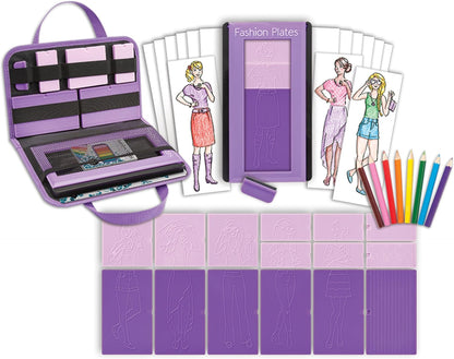 Fashion Plates Classic Styles Mix-and-Match Drawing Kit