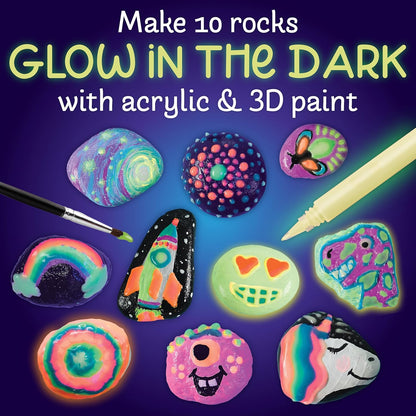 Creativity for Kids Glow in the Dark Rock Painting Kit