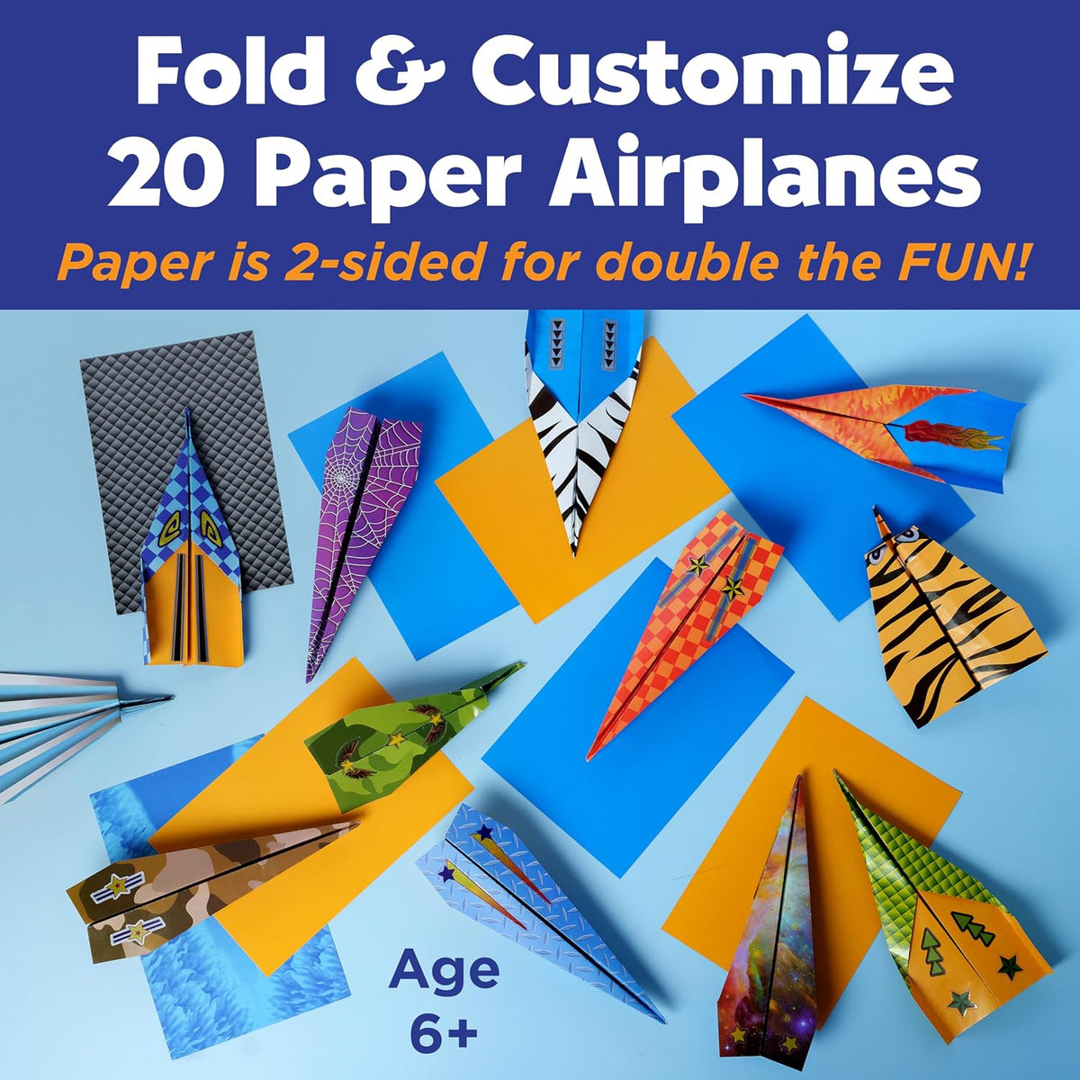 Creativity for Kids Paper Airplane Squadron Mini Kit