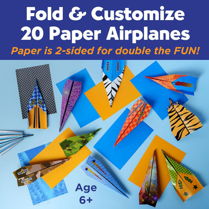 Creativity for Kids Paper Airplane Squadron Mini Kit