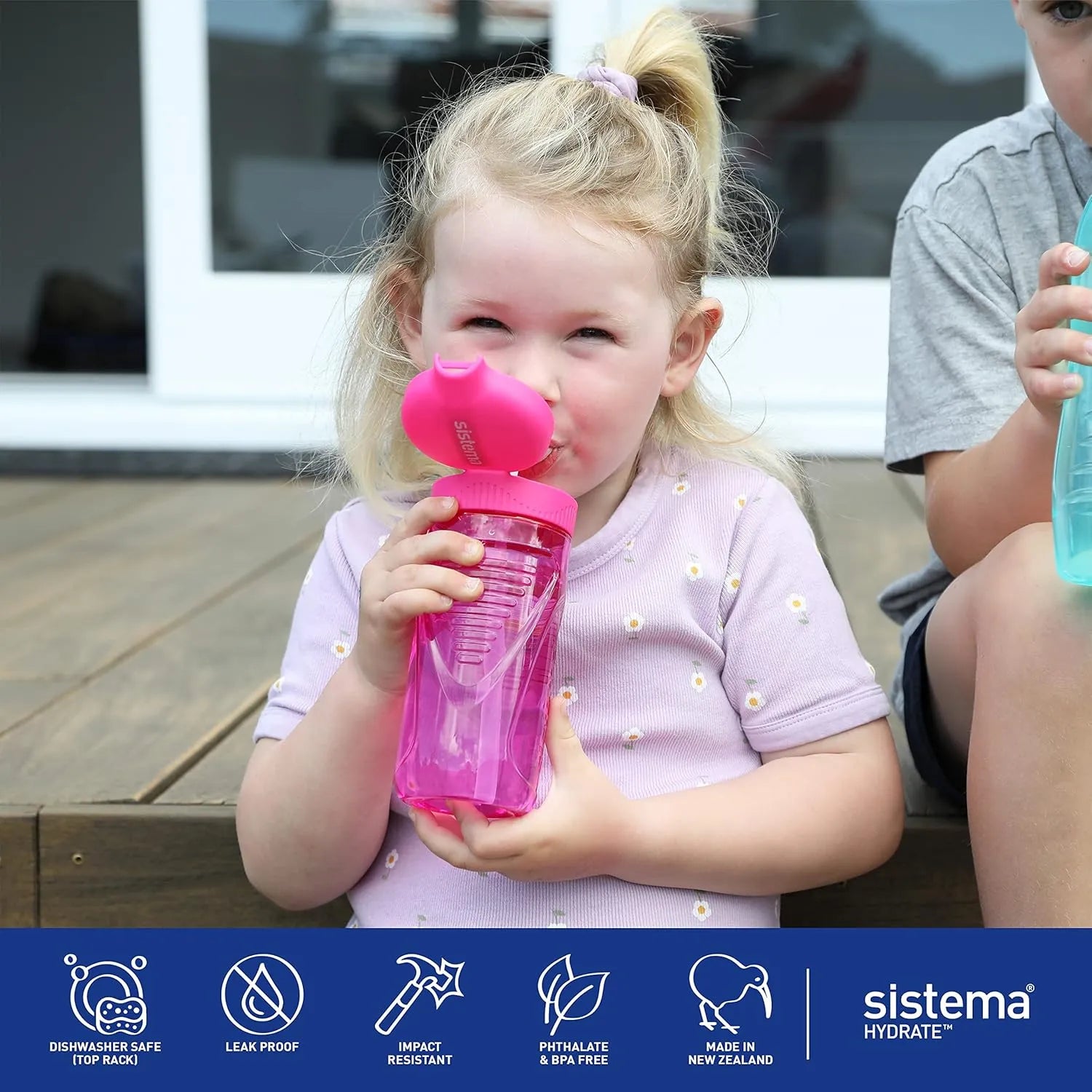Sistema Tritan Quick Flip Bottle (520ml)