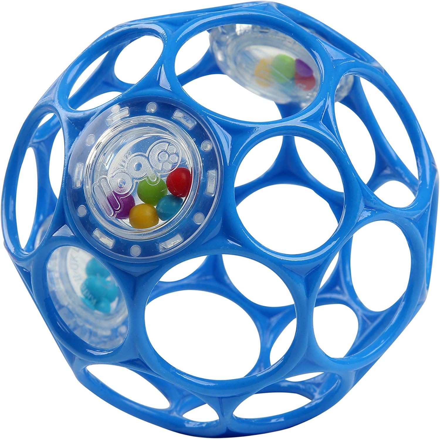 Bright Starts Oball Rattle Easy-Grasp Toy, Ages Newborn Plus