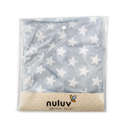 Nuluv Printed Quick Dry Super Absorbent Baby Towel (Boy)