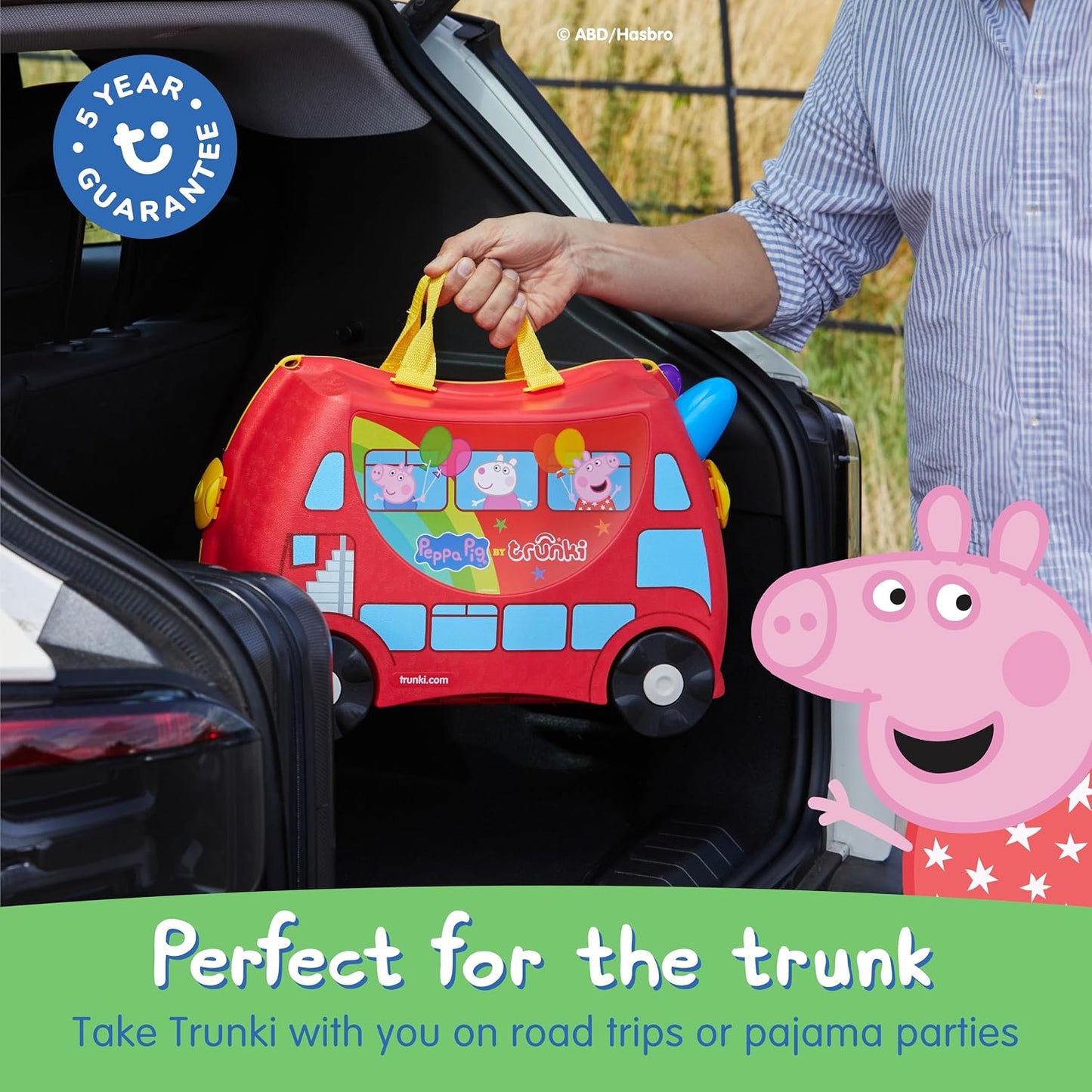 Trunki Ride On Kids Suitcase (Licensed Peppa Pig)