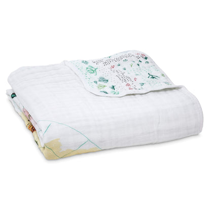 Aden & Anais Classic Baby 100% Cotton Sleeping Bag TOG 1.0 (Around The World)