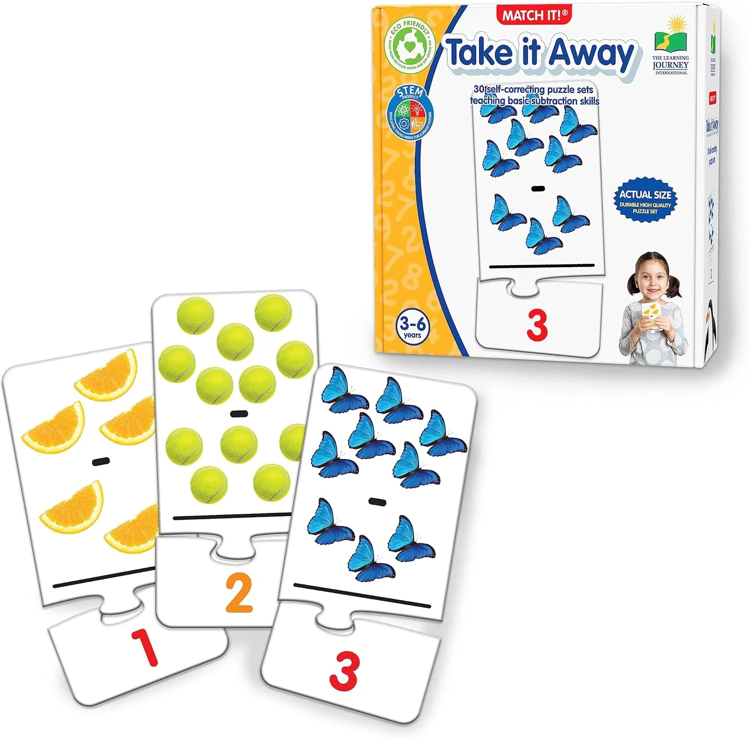 The Learning Journey Match It & Take It Away!