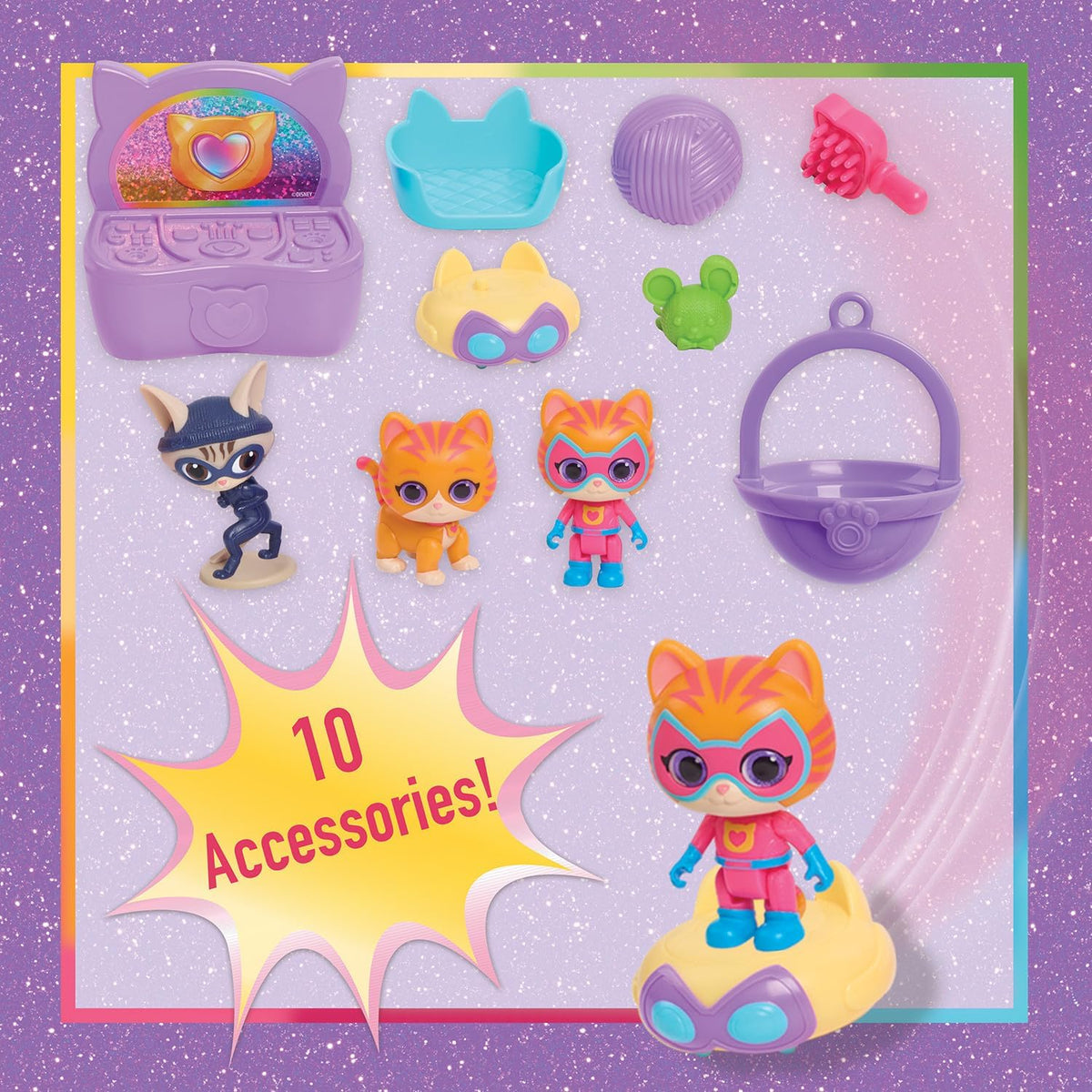 SuperKitties Purr 'N' Play Playset