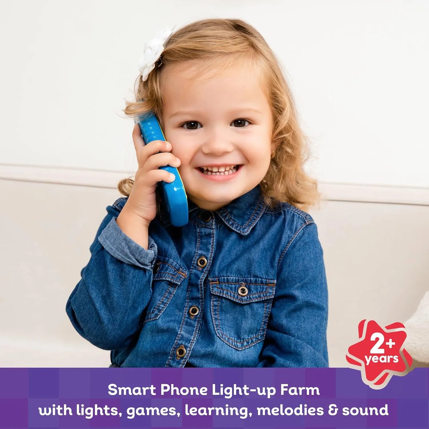 Kids Hits Smart Phone Light Up Farm