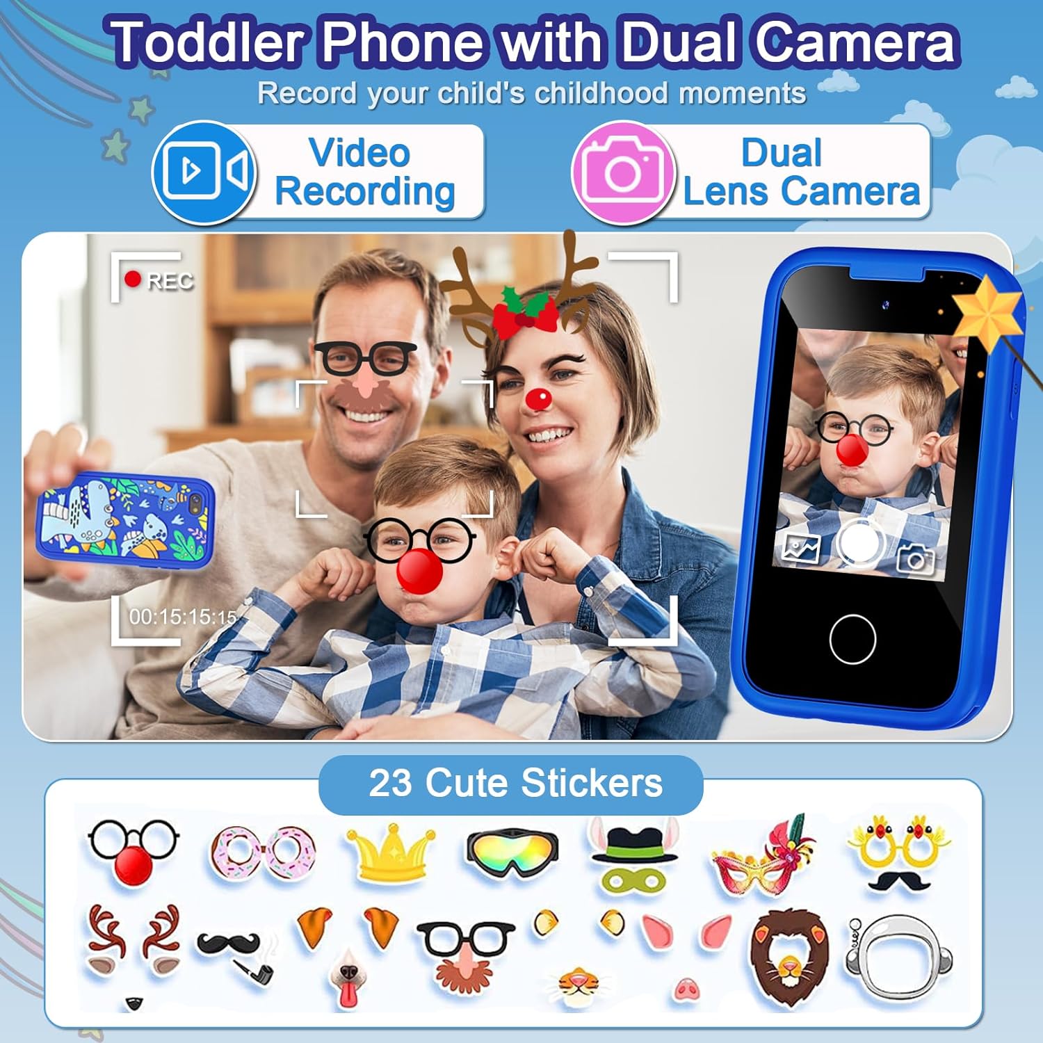 Multifunction Kids Smart Phone, 3yrs+