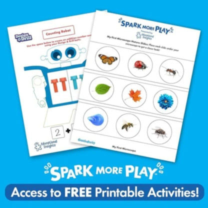 Learning Resources - GeoSafari Jr. My First Microscope for Kids 3+