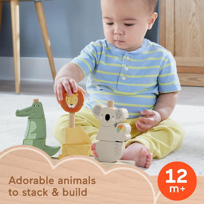 Fisher Price Wooden Stack & Sort Animals