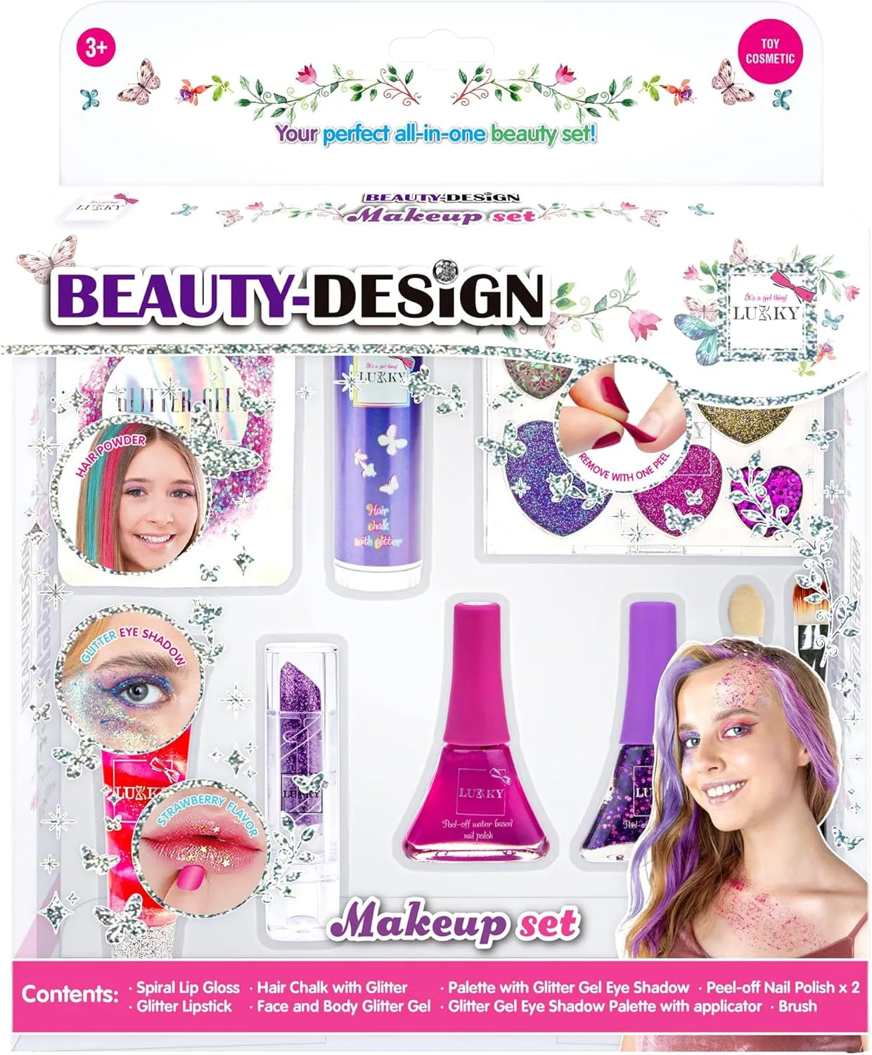 Lukky Beauty Design Set (9 Pcs)