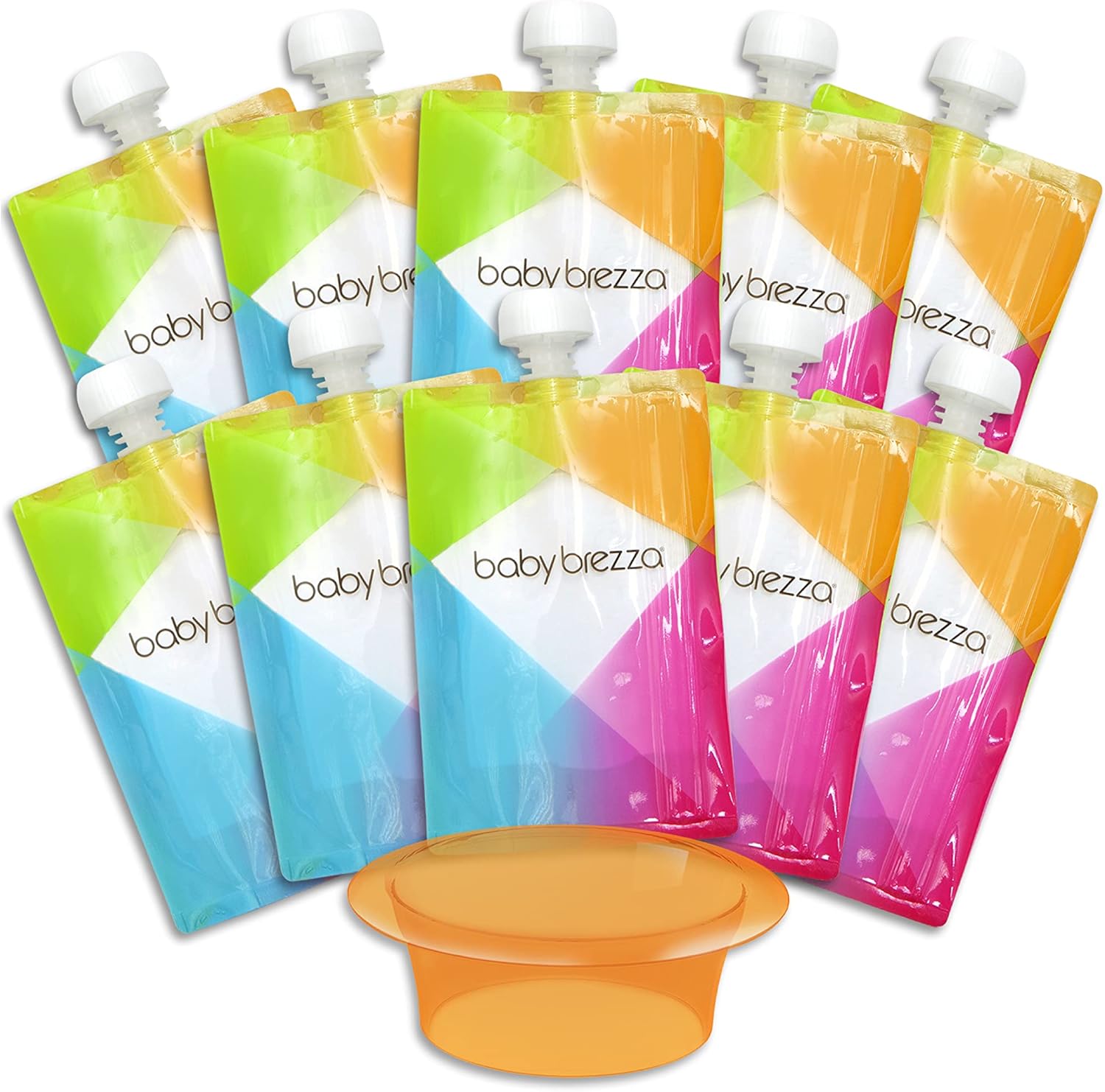 Baby Brezza Reusable Easy-Fill Pouch, 10pcs