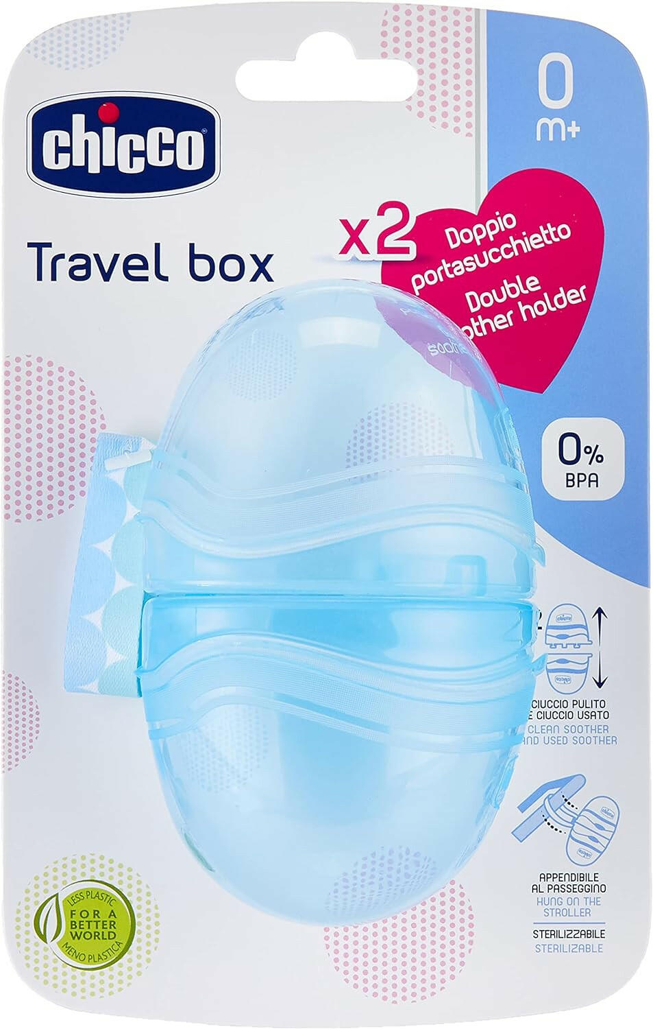 Double Soother Holder by Chicco.