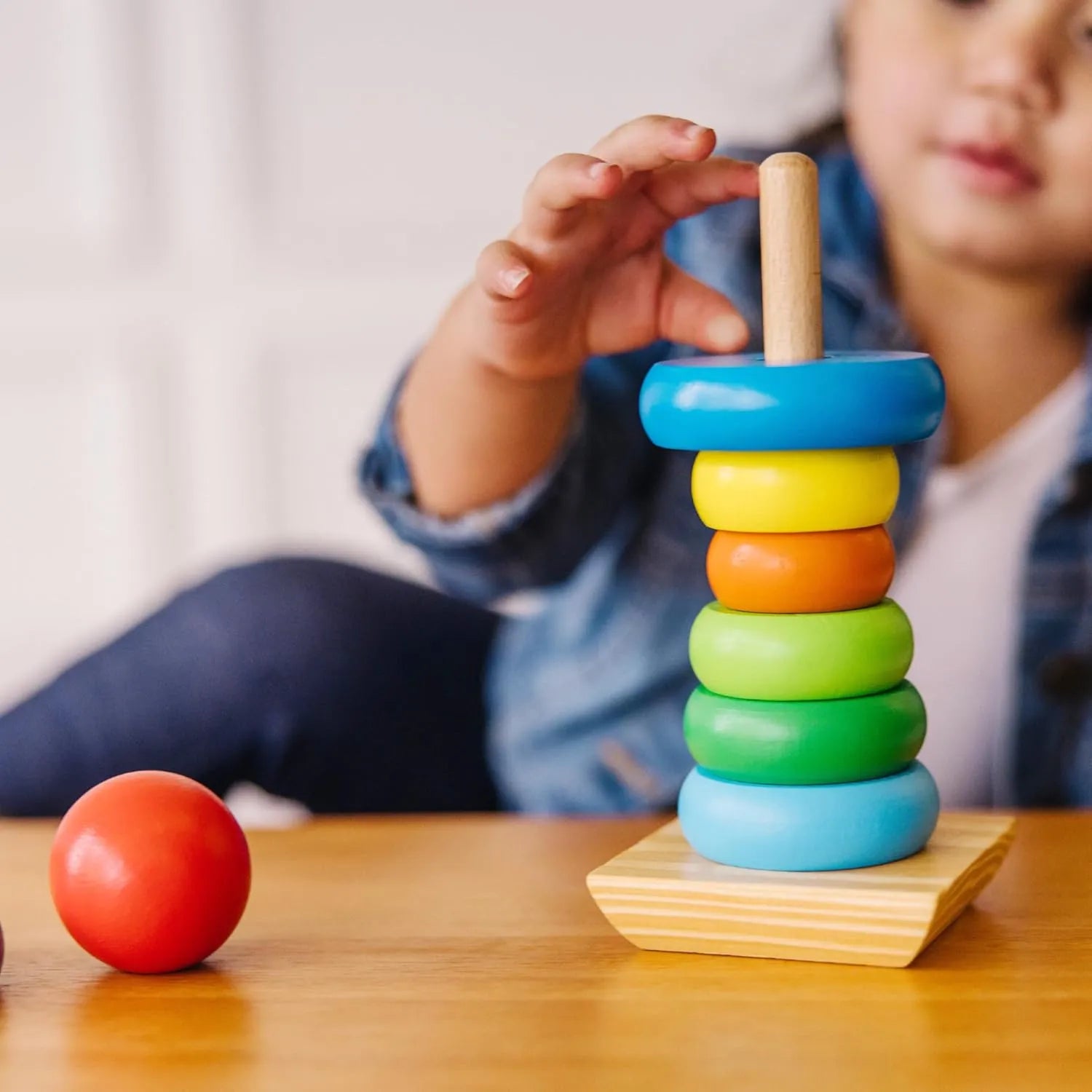 Melissa & Doug Rainbow Stacker (18 Months+)