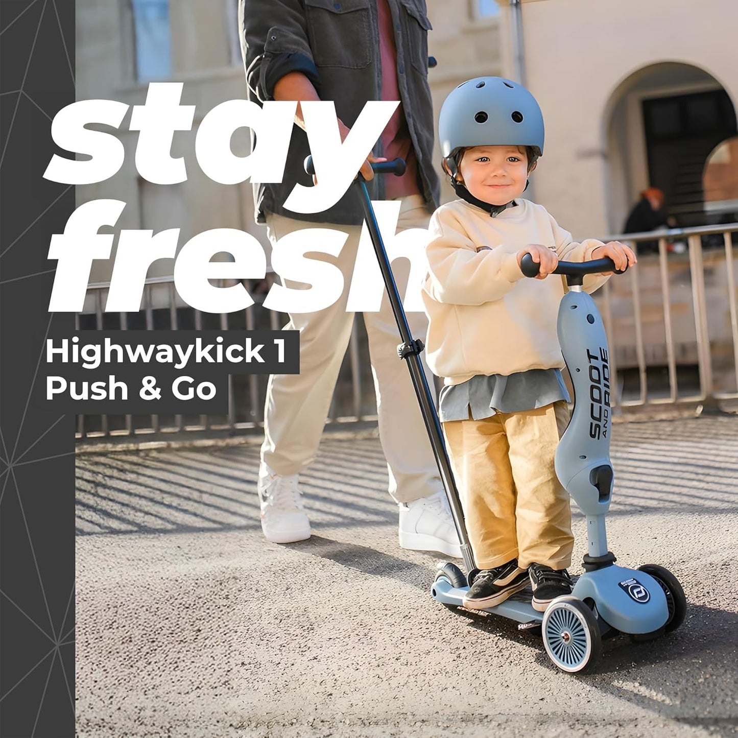 سكووت آند رايد Highwaykick 1 ادفع وانطلق