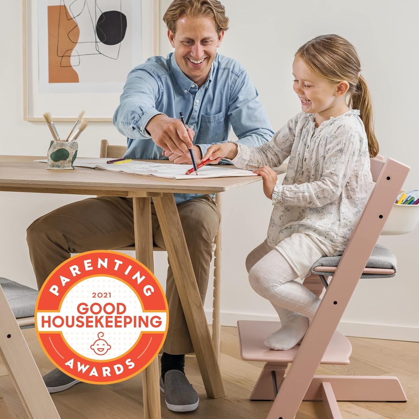 Stokke Tripp Trapp Chair (Adjustable and Convertible Chair)