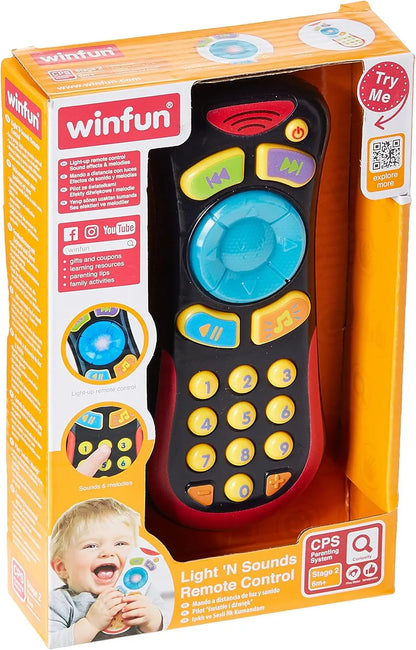 Win Fun Light and Sounds Remote Control | Available now at Qatar Moms.