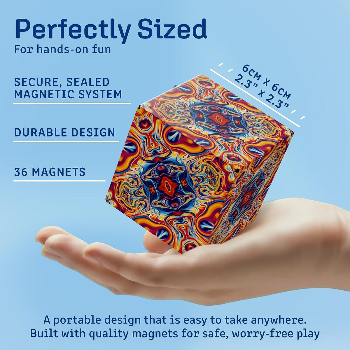 Shashibo Spaced Out Magnetic Puzzle Cube