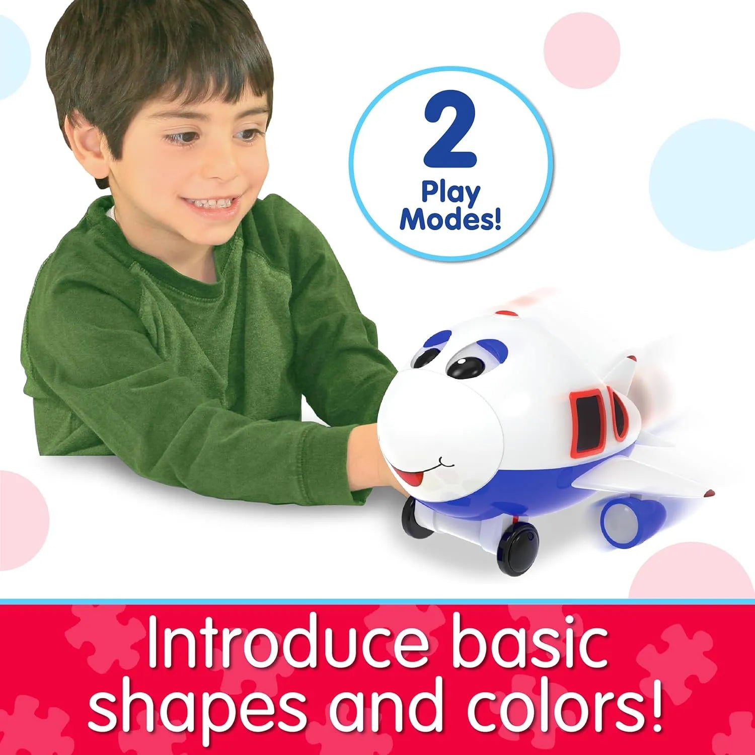 The Learning Journey Talking Shape Sorter Jumbo Jet Plane